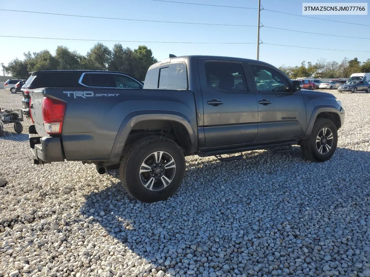 2018 Toyota Tacoma Double Cab VIN: 3TMAZ5CN5JM077766 Lot: 79333284