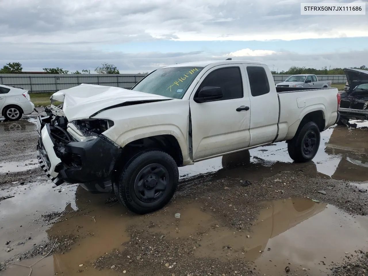 2018 Toyota Tacoma Access Cab VIN: 5TFRX5GN7JX111686 Lot: 79461914