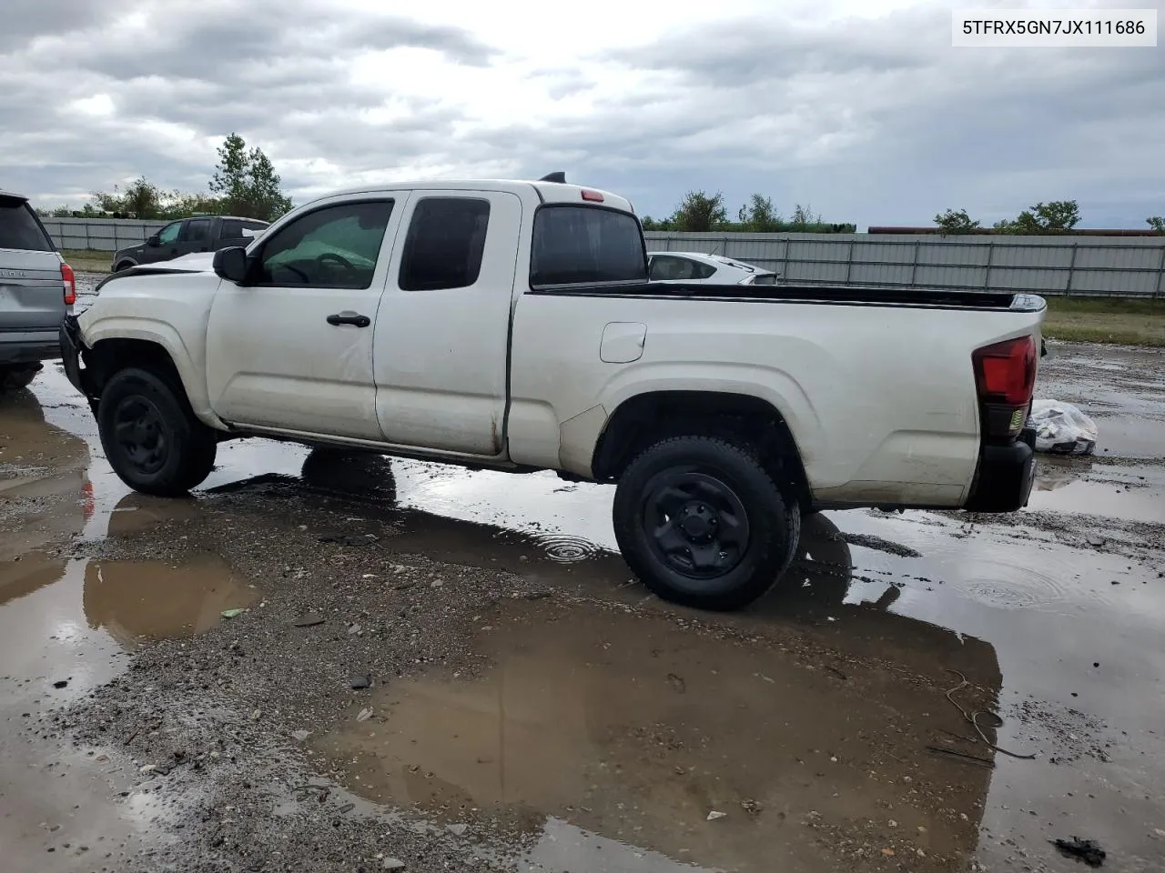 2018 Toyota Tacoma Access Cab VIN: 5TFRX5GN7JX111686 Lot: 79461914