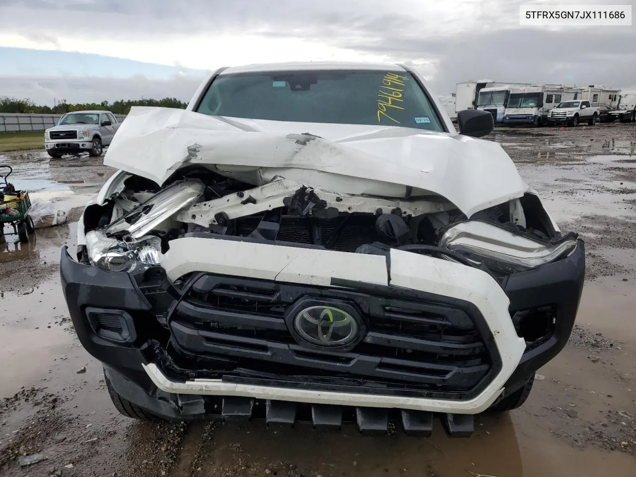 2018 Toyota Tacoma Access Cab VIN: 5TFRX5GN7JX111686 Lot: 79461914