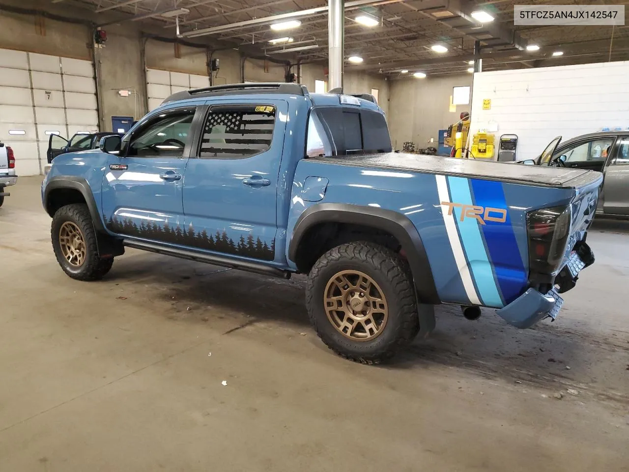 2018 Toyota Tacoma Double Cab VIN: 5TFCZ5AN4JX142547 Lot: 80254504