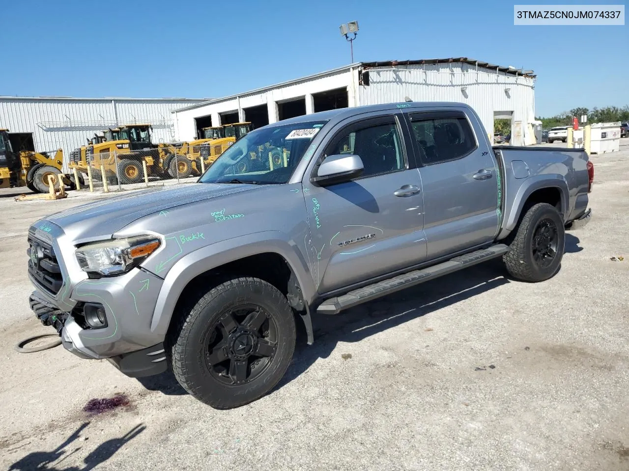 2018 Toyota Tacoma Double Cab VIN: 3TMAZ5CN0JM074337 Lot: 80420484