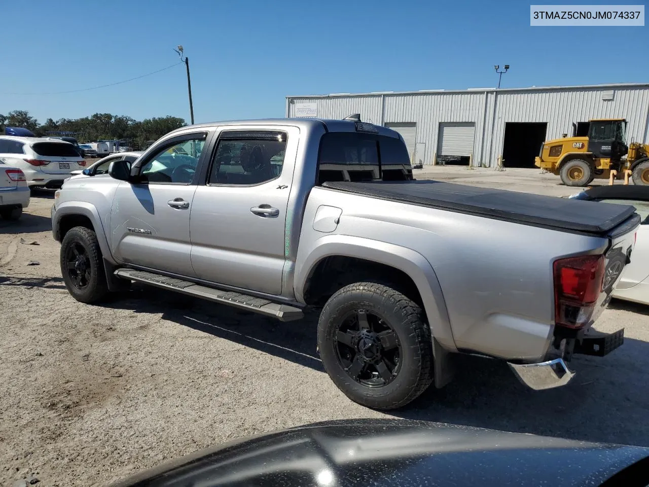 2018 Toyota Tacoma Double Cab VIN: 3TMAZ5CN0JM074337 Lot: 80420484