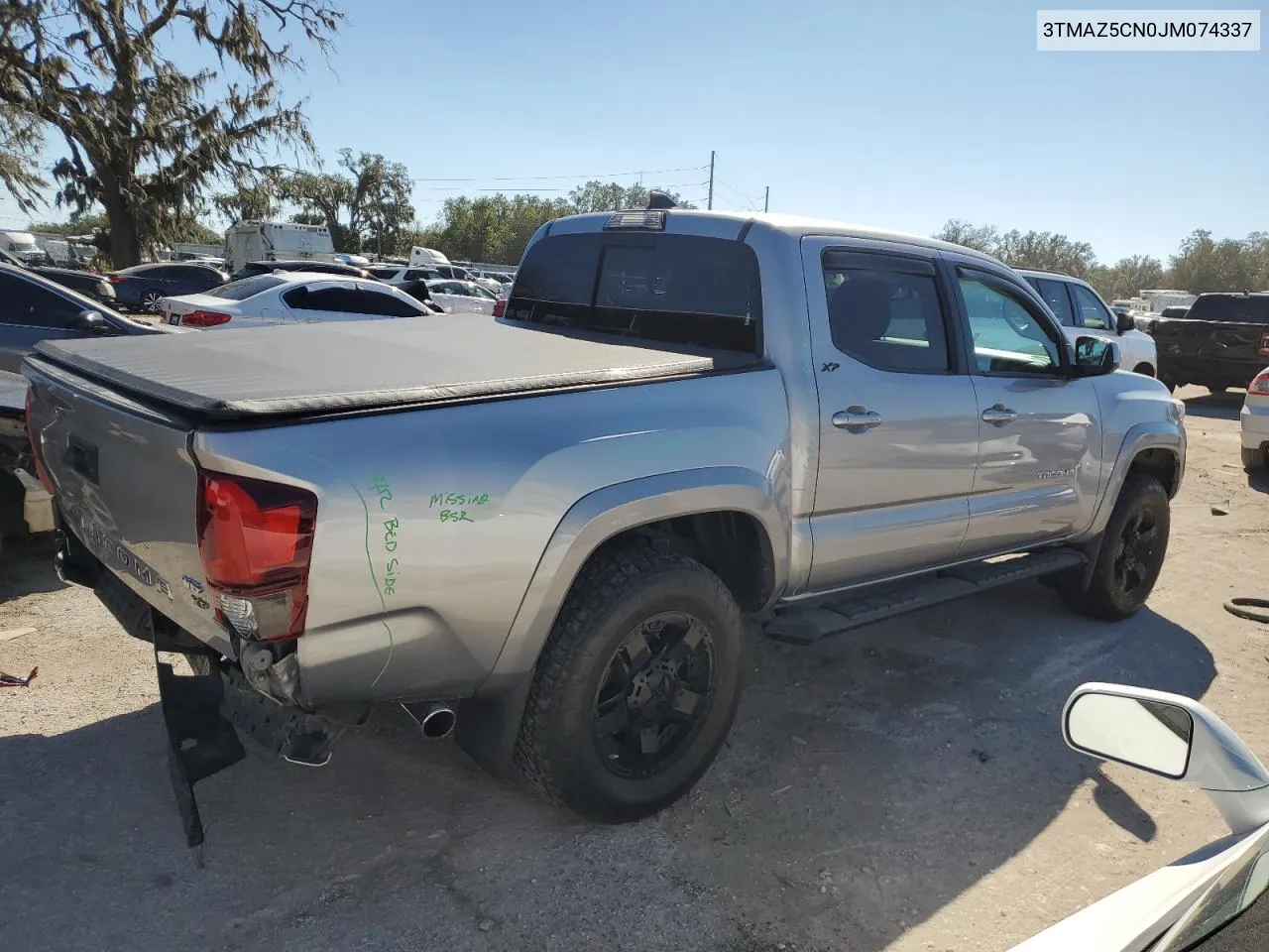 2018 Toyota Tacoma Double Cab VIN: 3TMAZ5CN0JM074337 Lot: 80420484