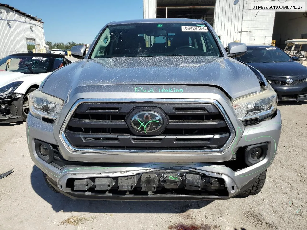 2018 Toyota Tacoma Double Cab VIN: 3TMAZ5CN0JM074337 Lot: 80420484