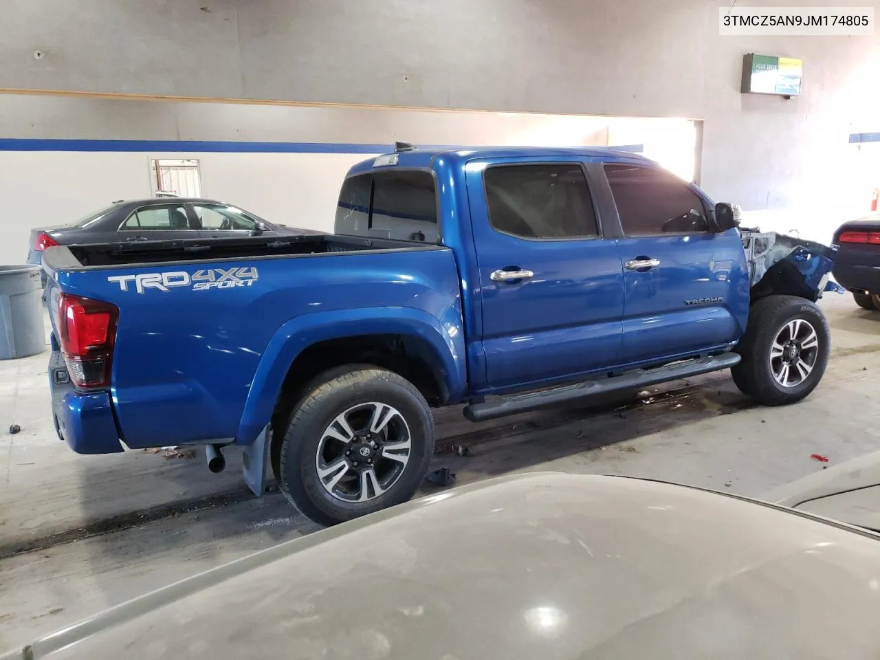 2018 Toyota Tacoma Double Cab VIN: 3TMCZ5AN9JM174805 Lot: 80588714