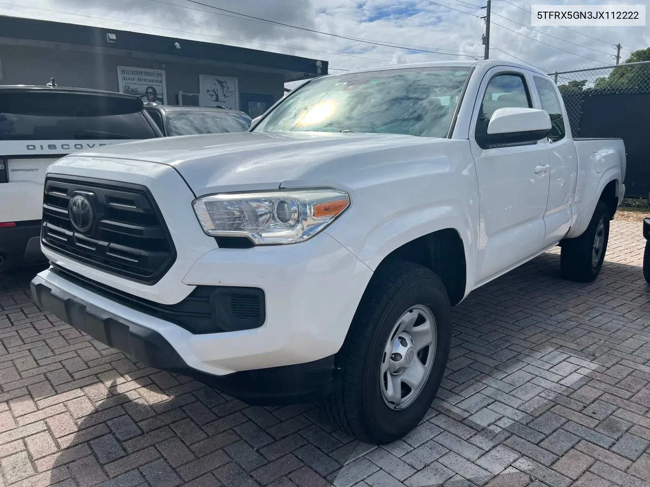 2018 Toyota Tacoma Access Cab VIN: 5TFRX5GN3JX112222 Lot: 80695774