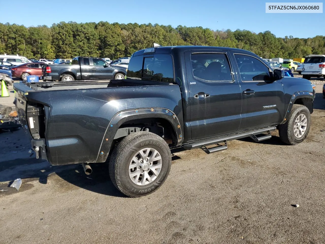 2018 Toyota Tacoma Double Cab VIN: 5TFAZ5CN6JX060680 Lot: 80740824