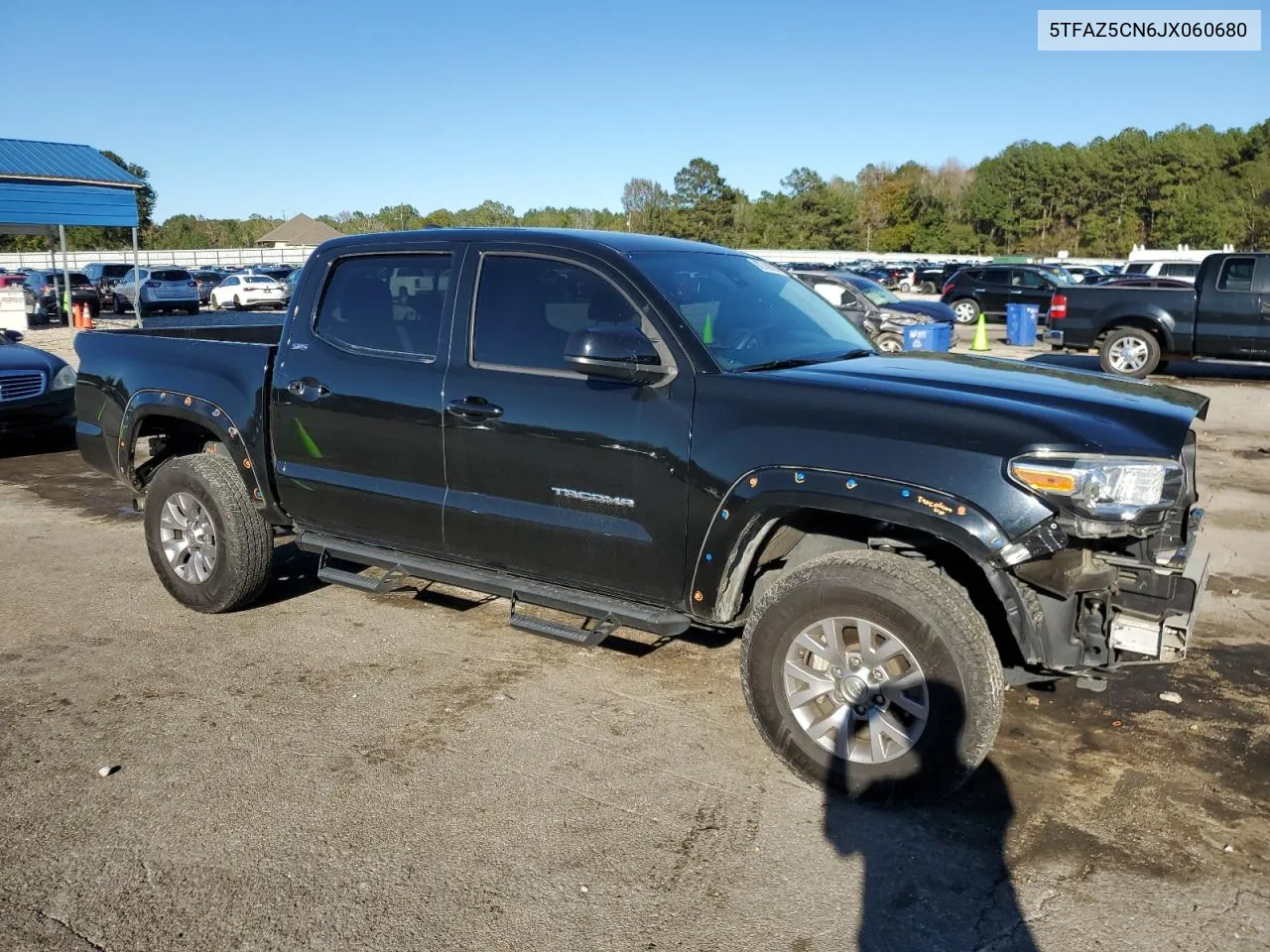 2018 Toyota Tacoma Double Cab VIN: 5TFAZ5CN6JX060680 Lot: 80740824