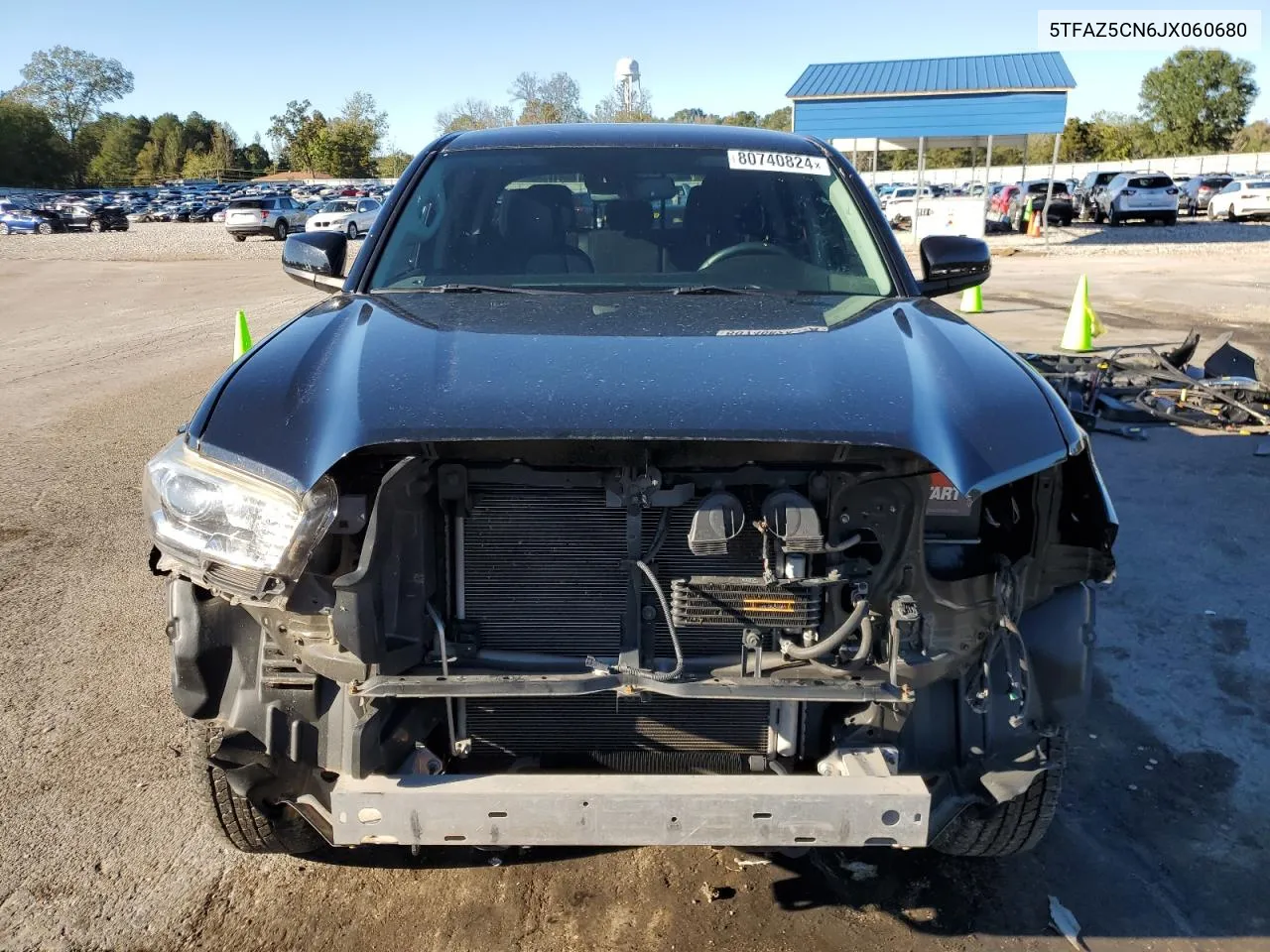 2018 Toyota Tacoma Double Cab VIN: 5TFAZ5CN6JX060680 Lot: 80740824