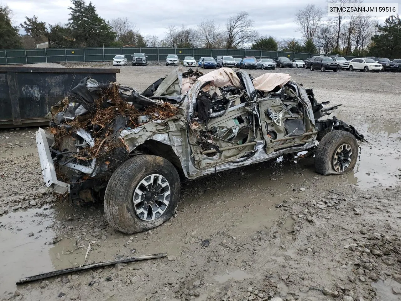 2018 Toyota Tacoma Double Cab VIN: 3TMCZ5AN4JM159516 Lot: 81165894