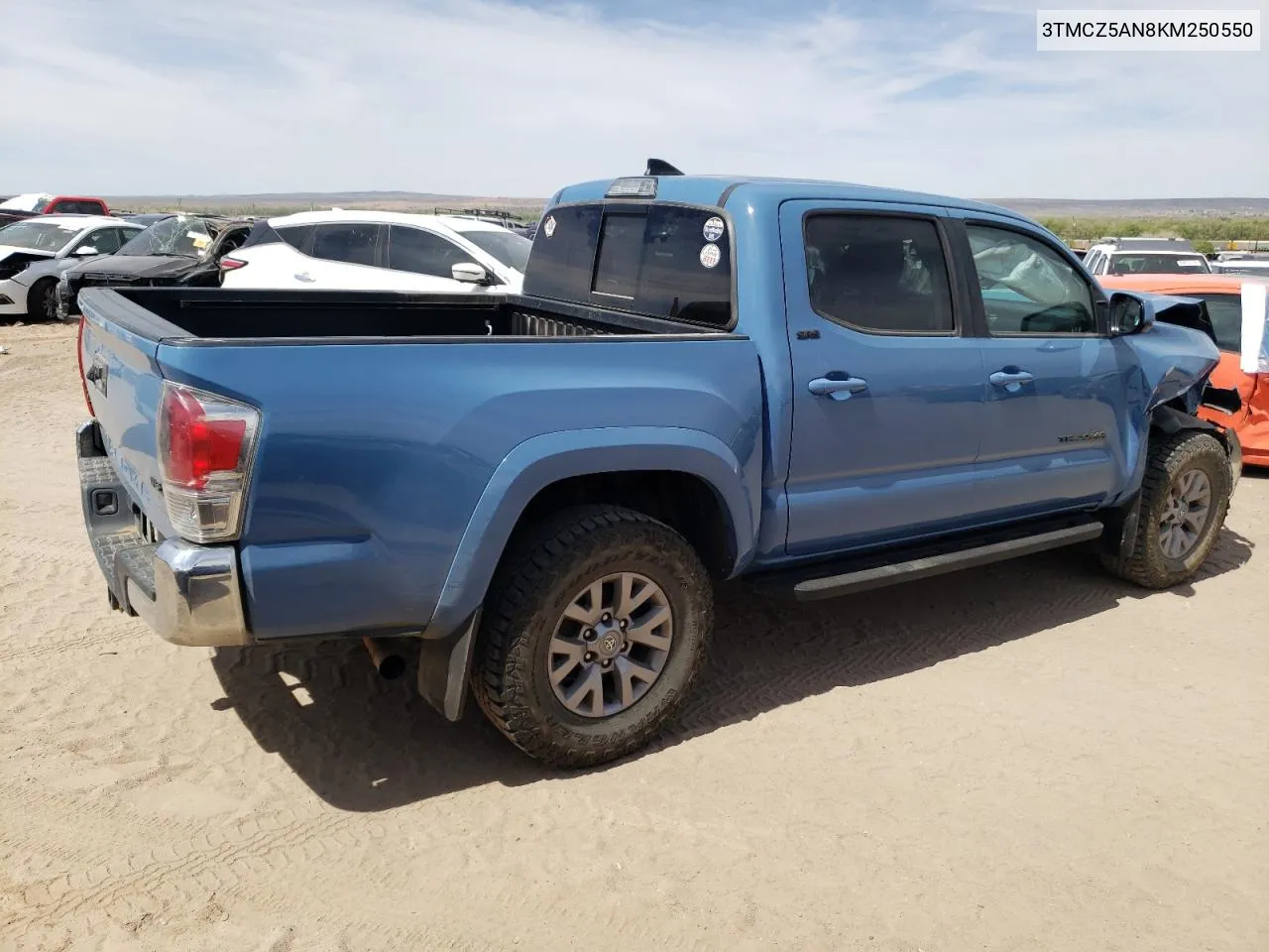 2019 Toyota Tacoma Double Cab VIN: 3TMCZ5AN8KM250550 Lot: 51242314