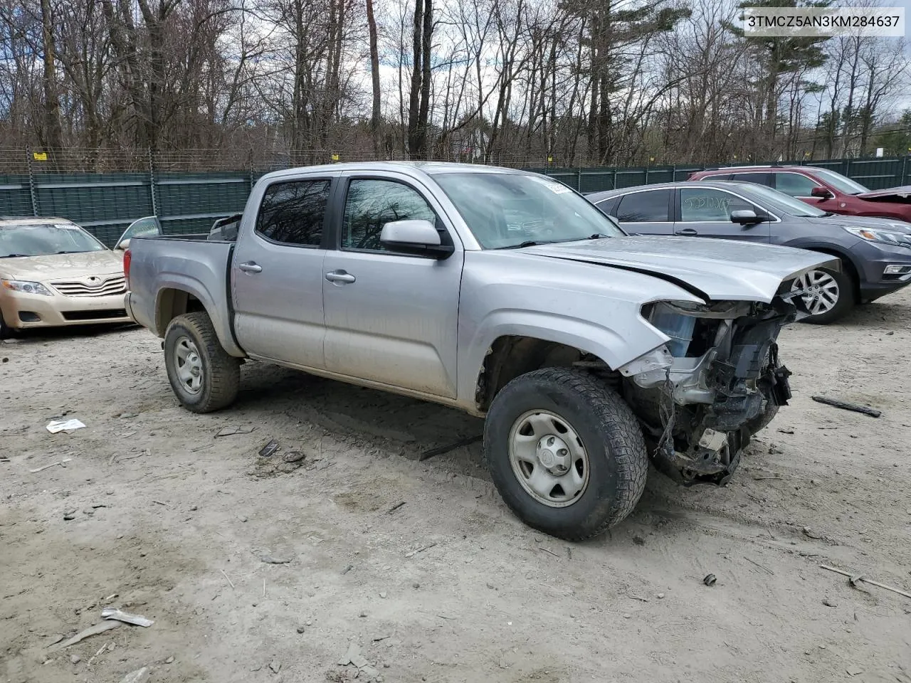 2019 Toyota Tacoma Double Cab VIN: 3TMCZ5AN3KM284637 Lot: 52095354