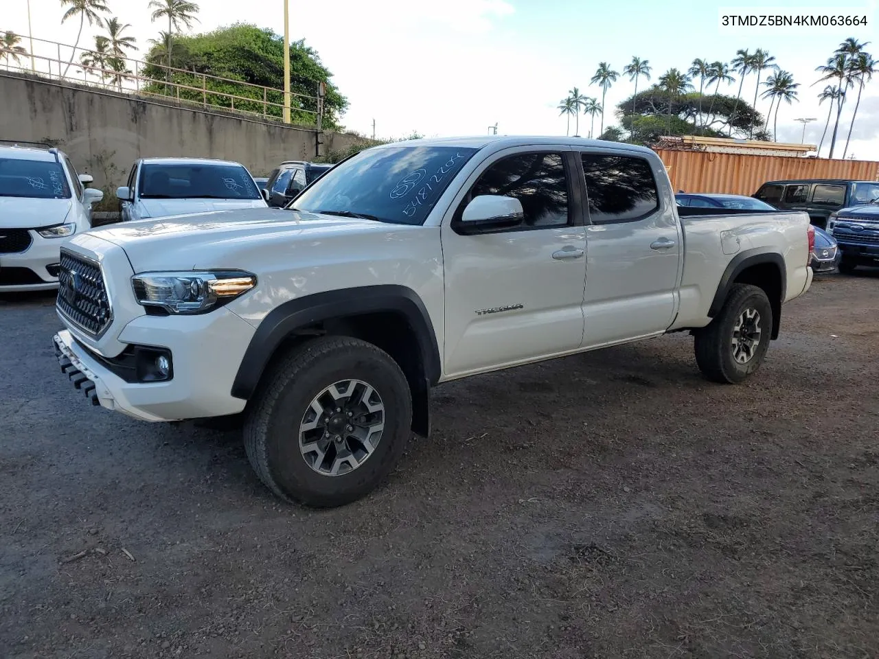 2019 Toyota Tacoma Double Cab VIN: 3TMDZ5BN4KM063664 Lot: 54812204