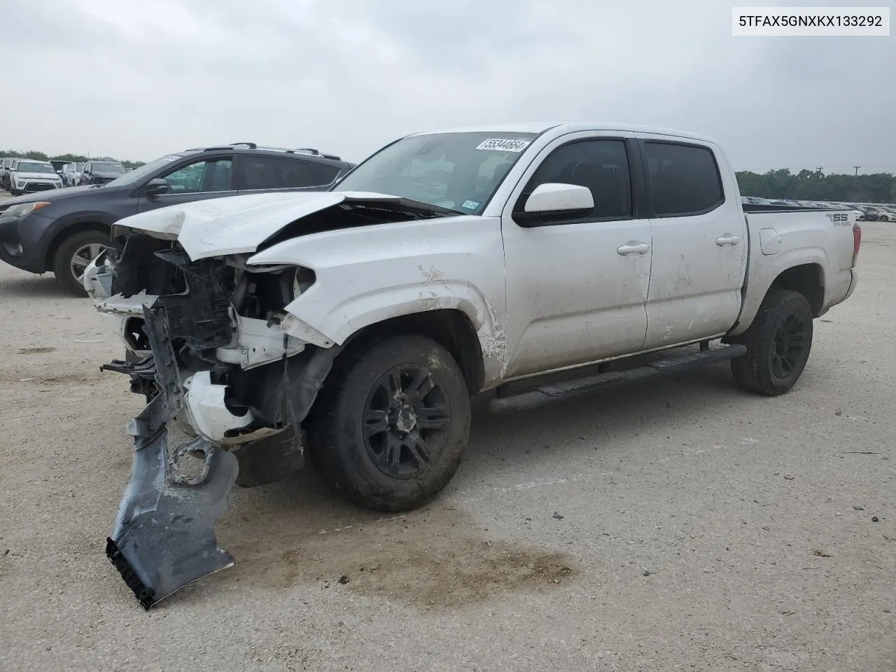 2019 Toyota Tacoma Double Cab VIN: 5TFAX5GNXKX133292 Lot: 55344664