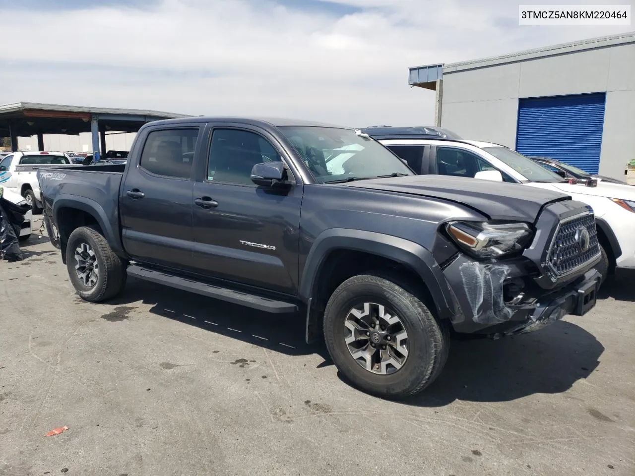 2019 Toyota Tacoma Double Cab VIN: 3TMCZ5AN8KM220464 Lot: 58962884