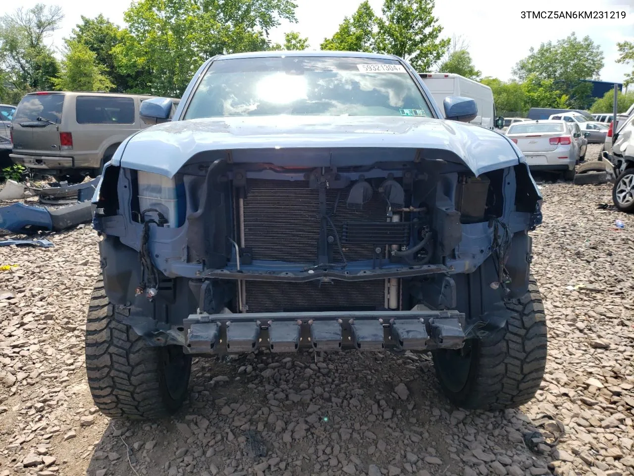 2019 Toyota Tacoma Double Cab VIN: 3TMCZ5AN6KM231219 Lot: 59321304