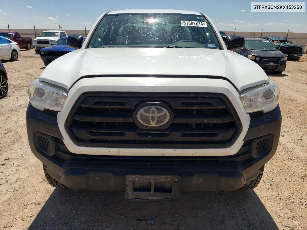 5TFRX5GN2KX153250 2019 Toyota Tacoma Access Cab