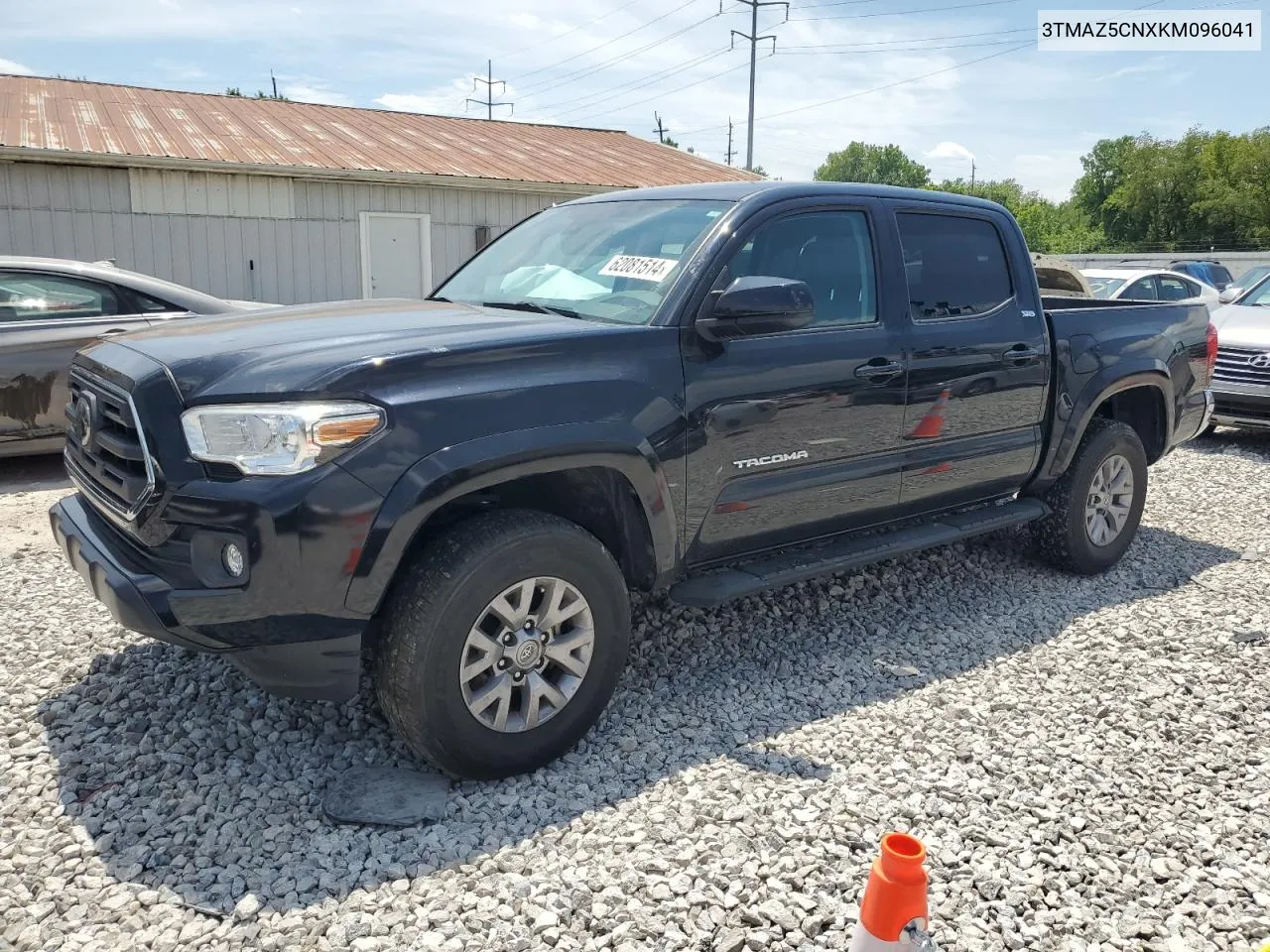 2019 Toyota Tacoma Double Cab VIN: 3TMAZ5CNXKM096041 Lot: 62081514