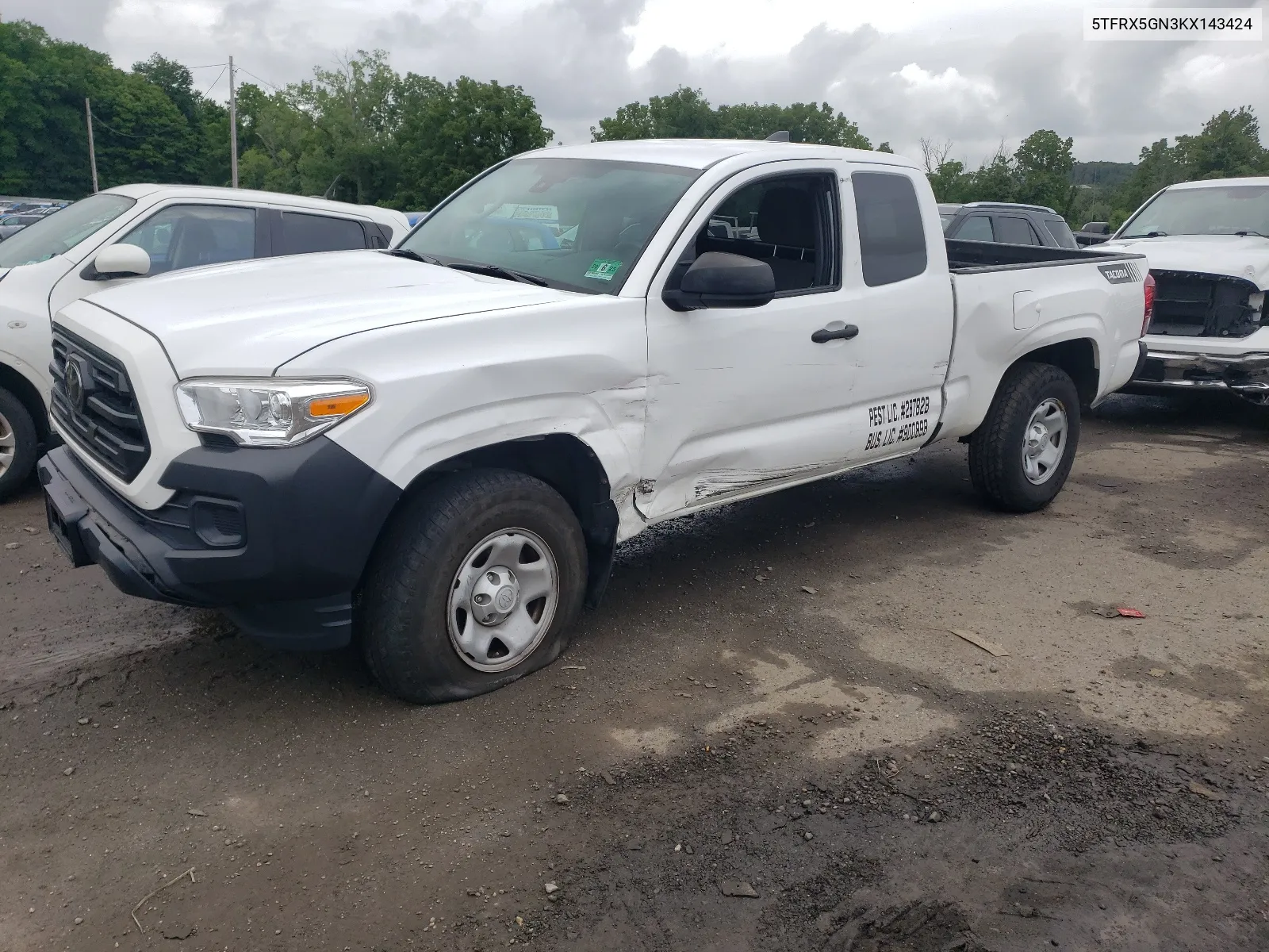 5TFRX5GN3KX143424 2019 Toyota Tacoma Access Cab