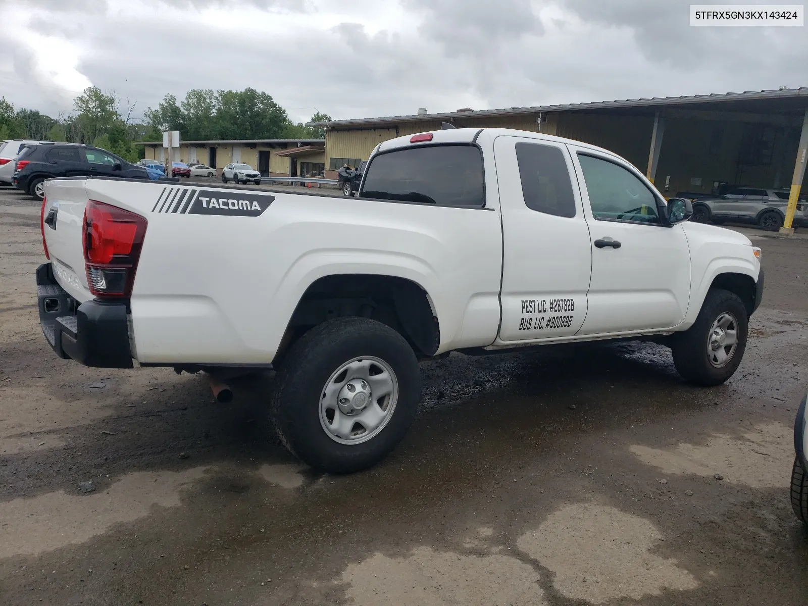 5TFRX5GN3KX143424 2019 Toyota Tacoma Access Cab