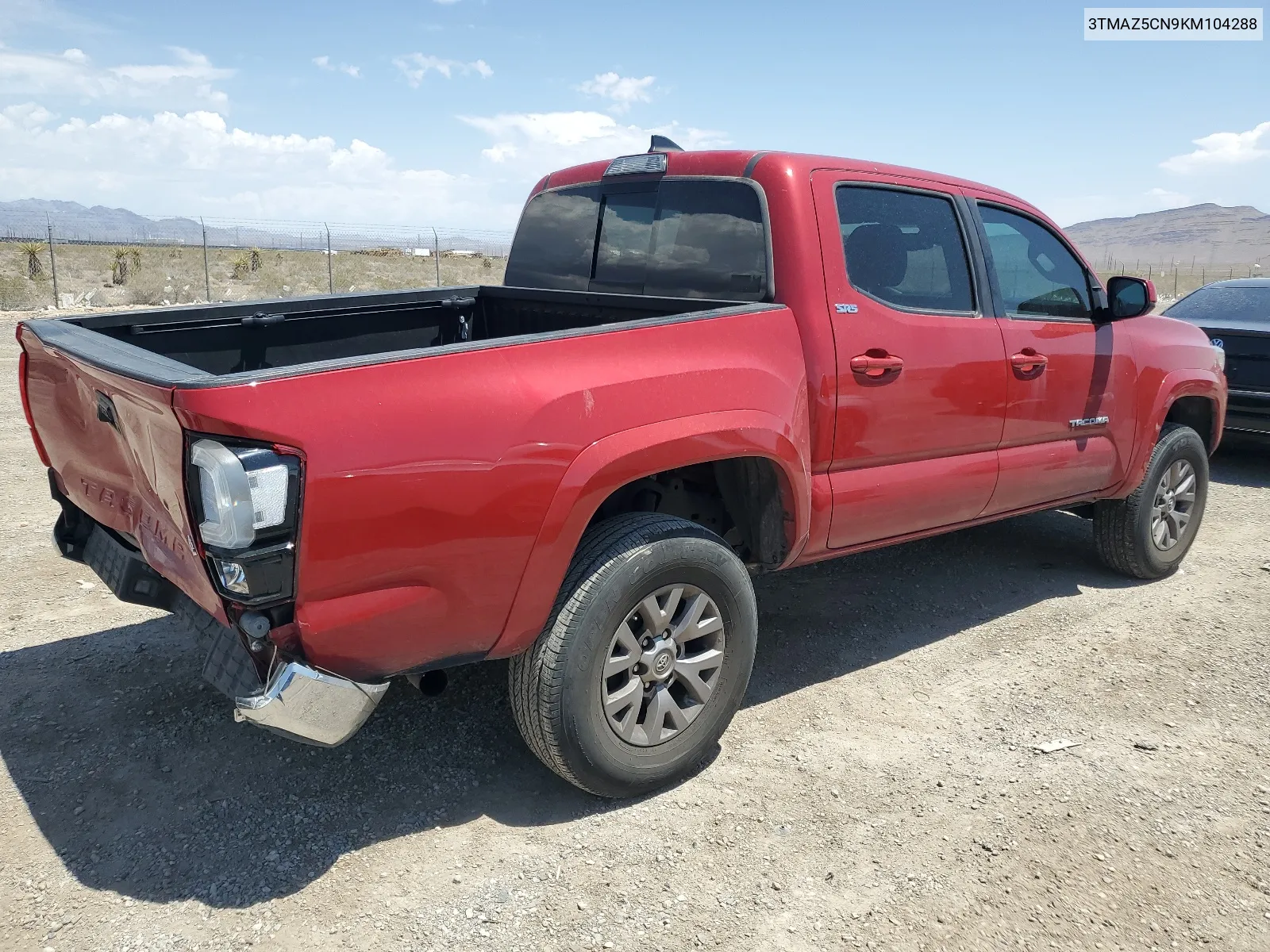 3TMAZ5CN9KM104288 2019 Toyota Tacoma Double Cab