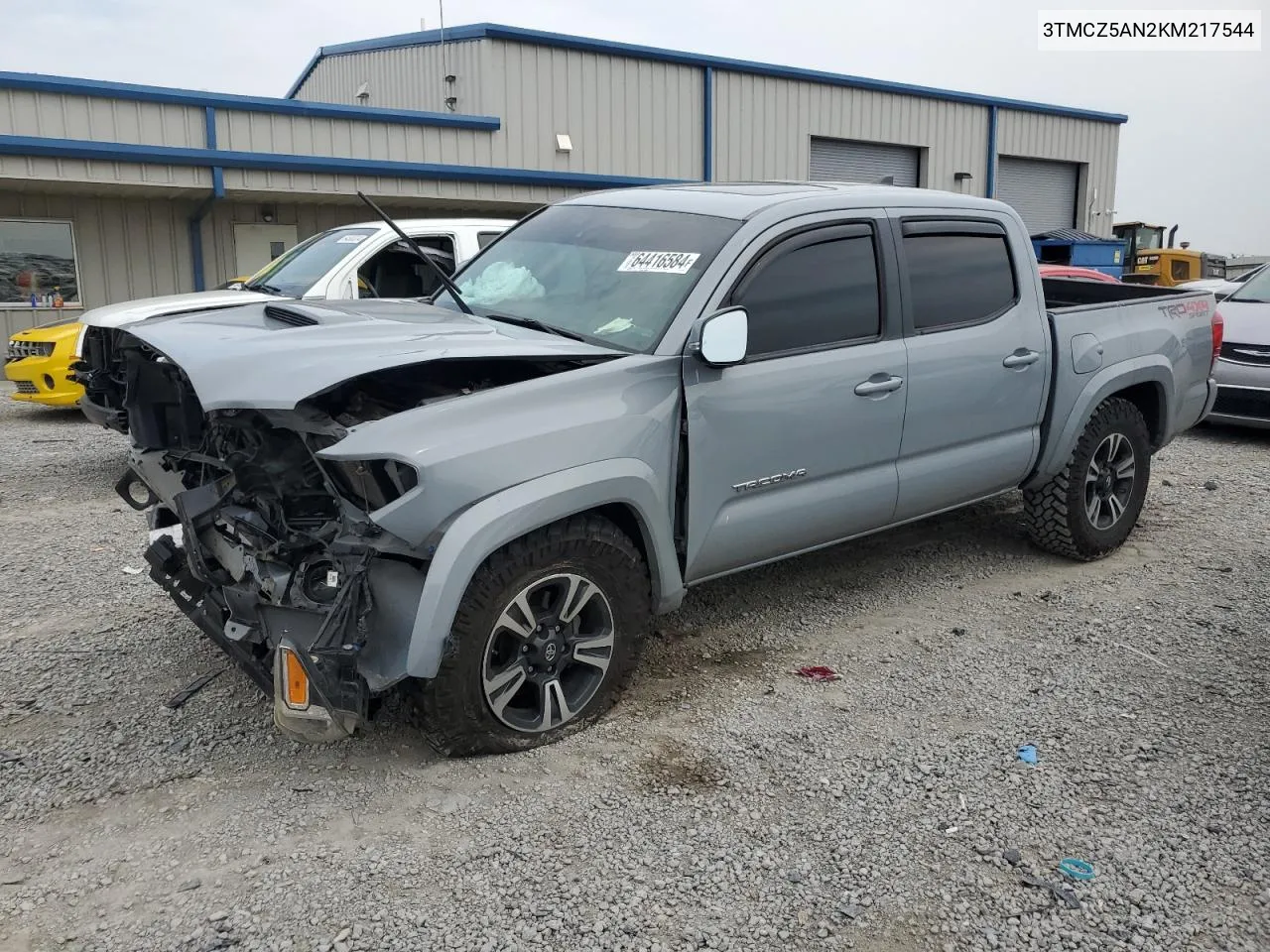 3TMCZ5AN2KM217544 2019 Toyota Tacoma Double Cab