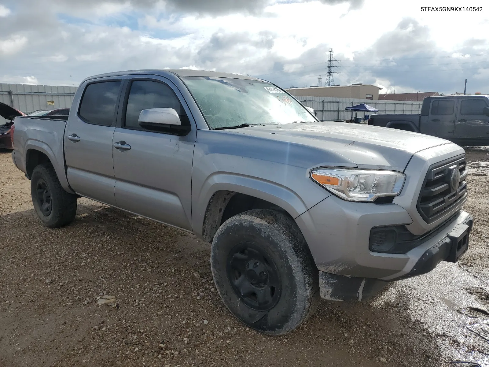 2019 Toyota Tacoma Double Cab VIN: 5TFAX5GN9KX140542 Lot: 64458164