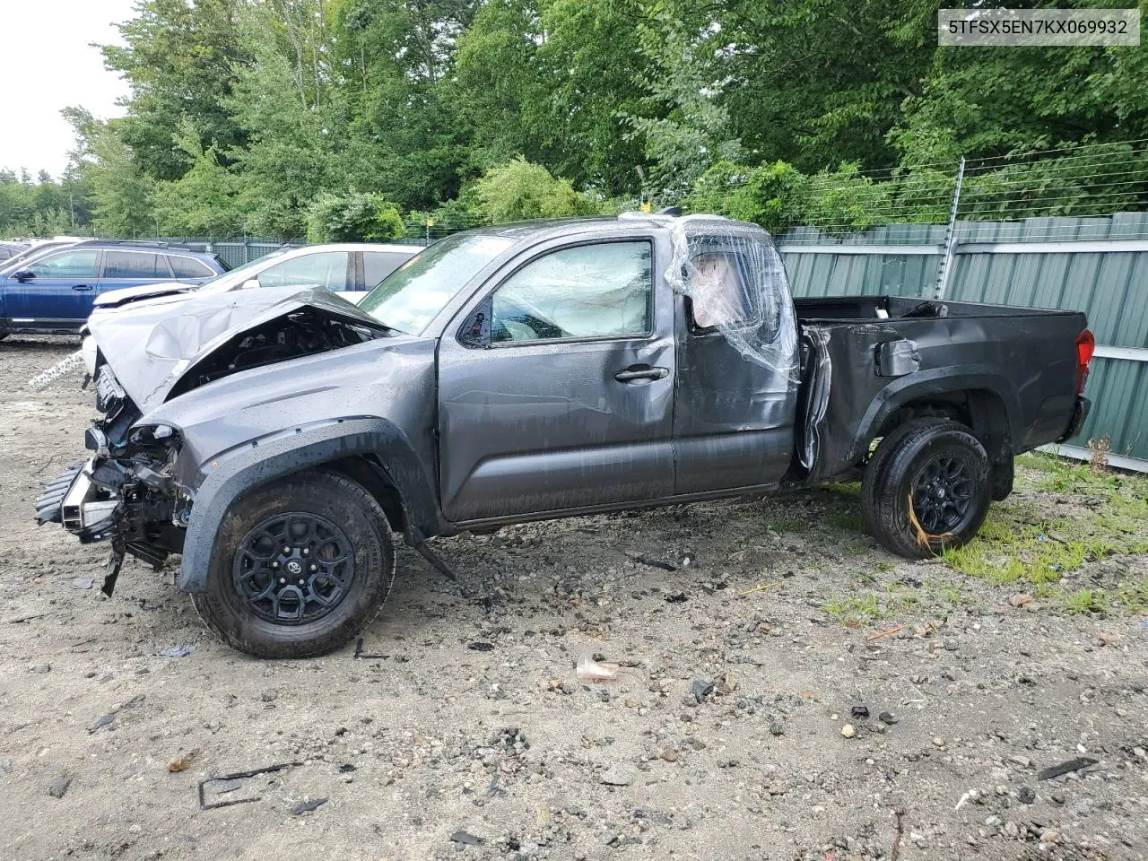 2019 Toyota Tacoma Access Cab VIN: 5TFSX5EN7KX069932 Lot: 64835234