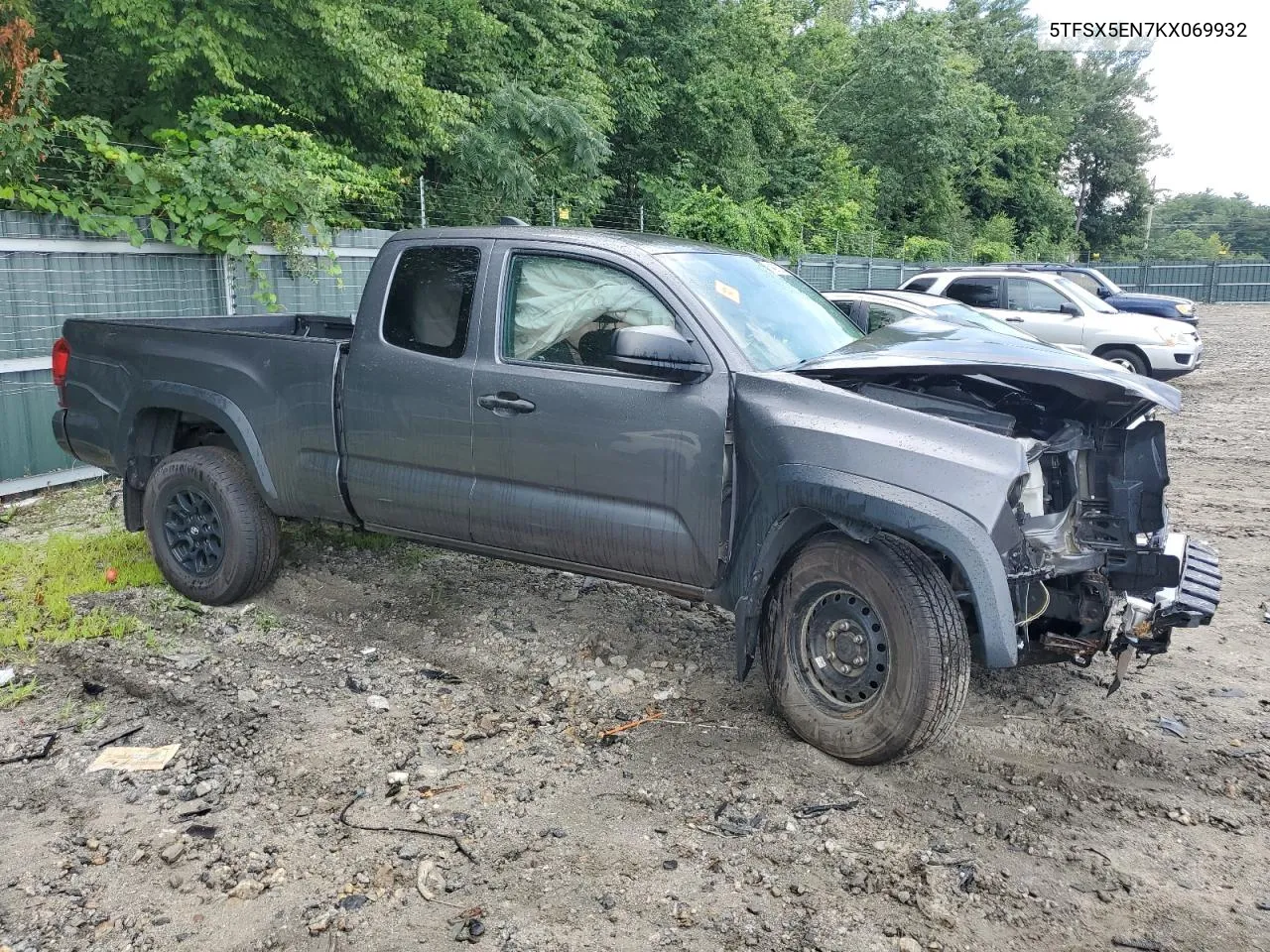 2019 Toyota Tacoma Access Cab VIN: 5TFSX5EN7KX069932 Lot: 64835234