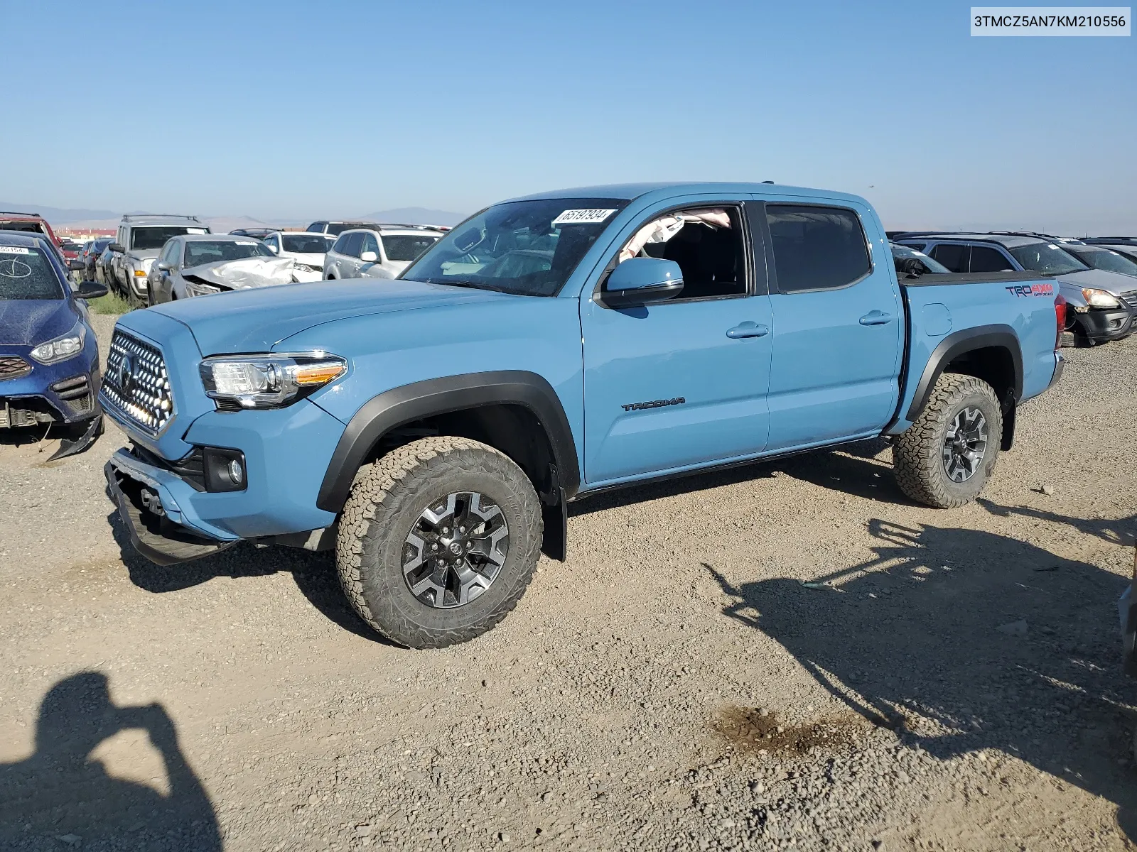 2019 Toyota Tacoma Double Cab VIN: 3TMCZ5AN7KM210556 Lot: 65197934