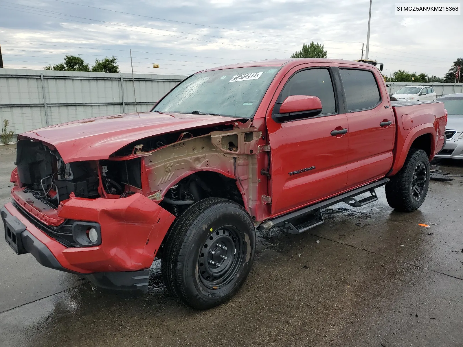 2019 Toyota Tacoma Double Cab VIN: 3TMCZ5AN9KM215368 Lot: 66554414