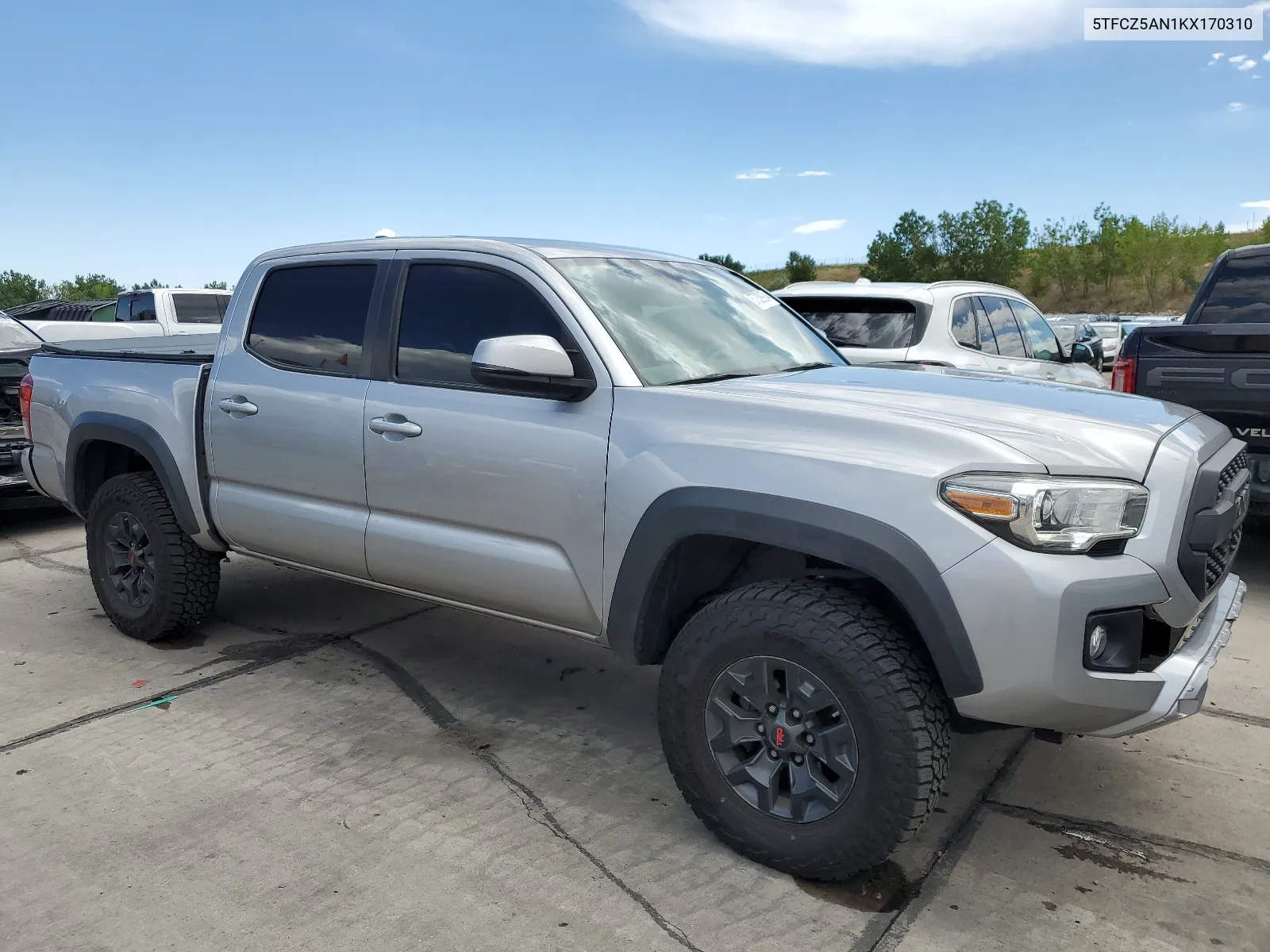 2019 Toyota Tacoma Double Cab VIN: 5TFCZ5AN1KX170310 Lot: 67339924