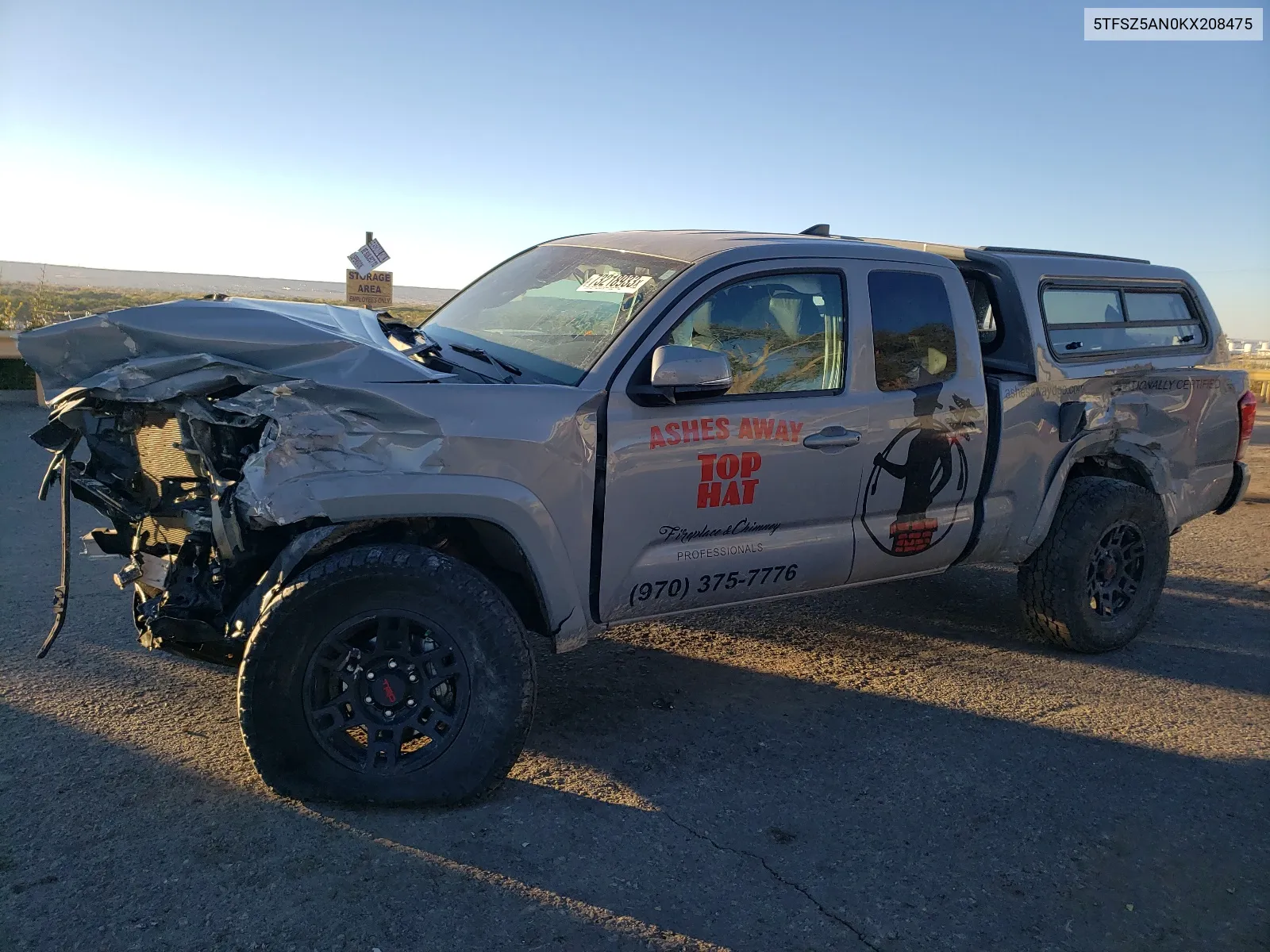 2019 Toyota Tacoma Access Cab VIN: 5TFSZ5AN0KX208475 Lot: 67725724