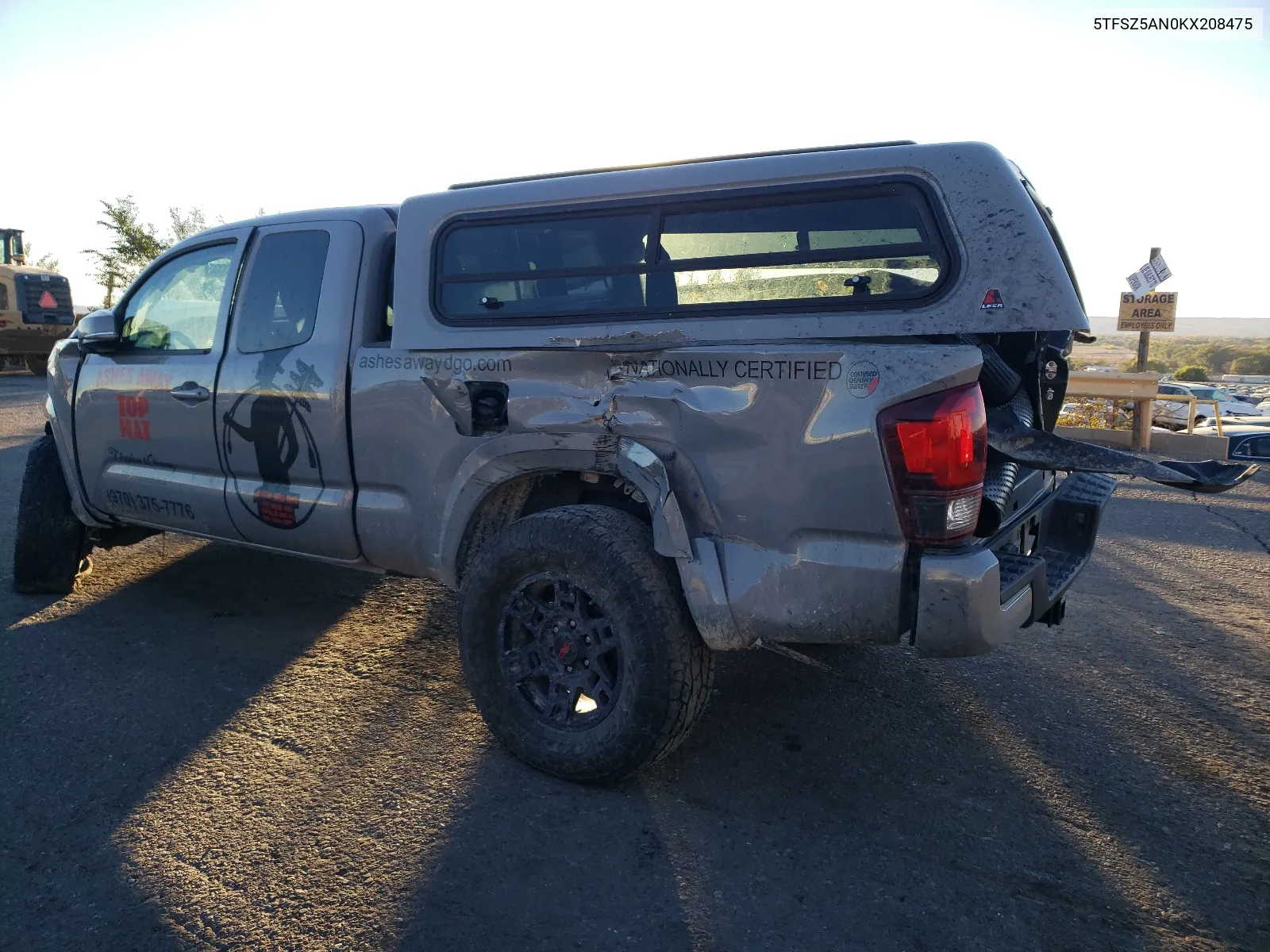 5TFSZ5AN0KX208475 2019 Toyota Tacoma Access Cab