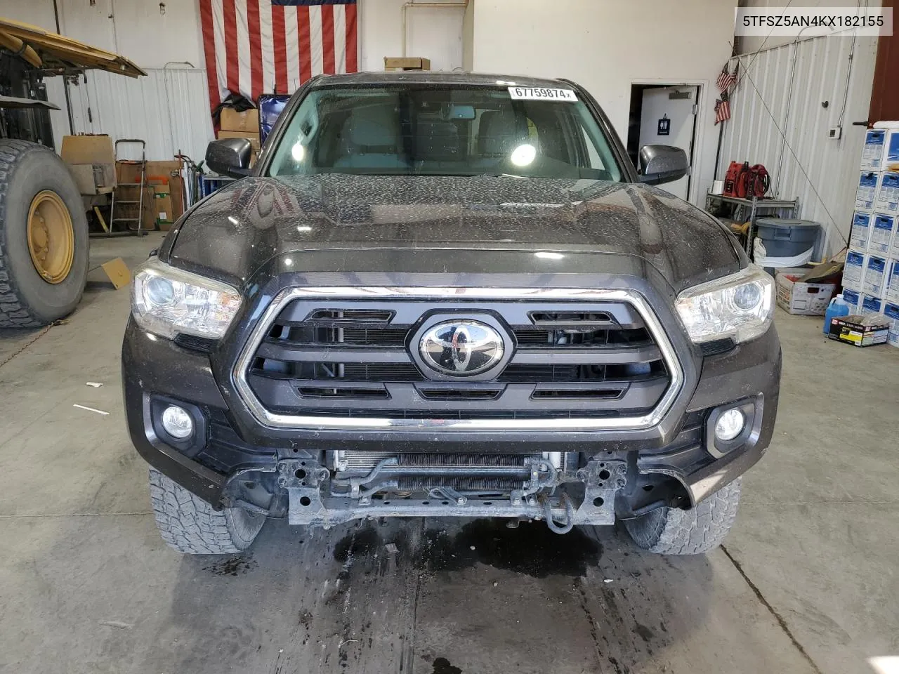 2019 Toyota Tacoma Access Cab VIN: 5TFSZ5AN4KX182155 Lot: 67759874