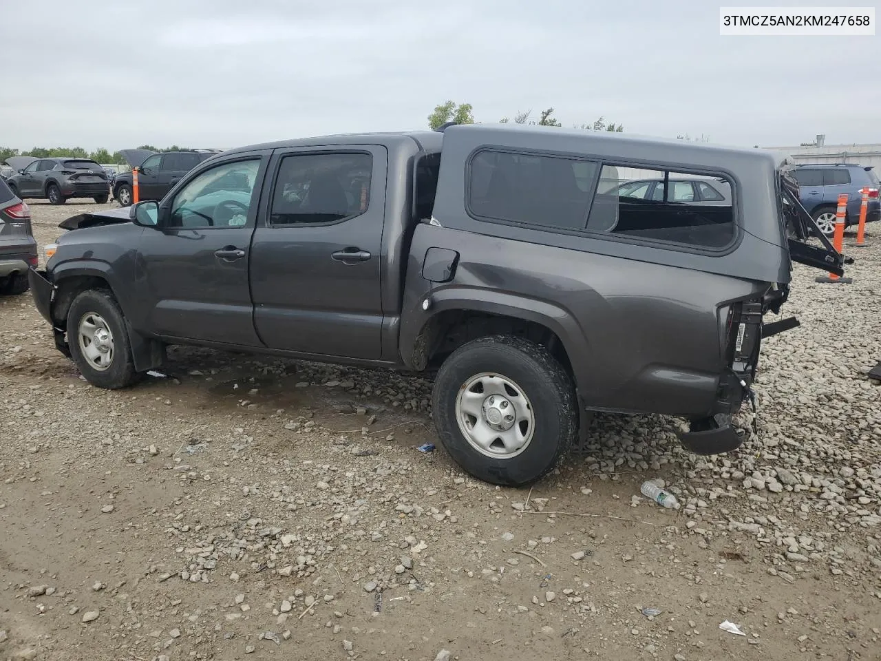 3TMCZ5AN2KM247658 2019 Toyota Tacoma Double Cab