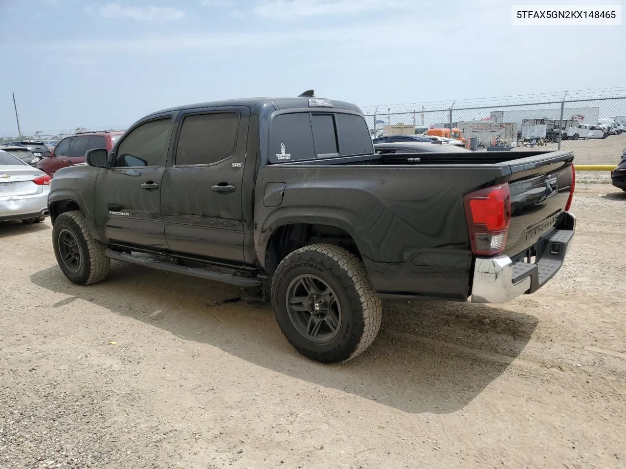 2019 Toyota Tacoma Double Cab VIN: 5TFAX5GN2KX148465 Lot: 68414394