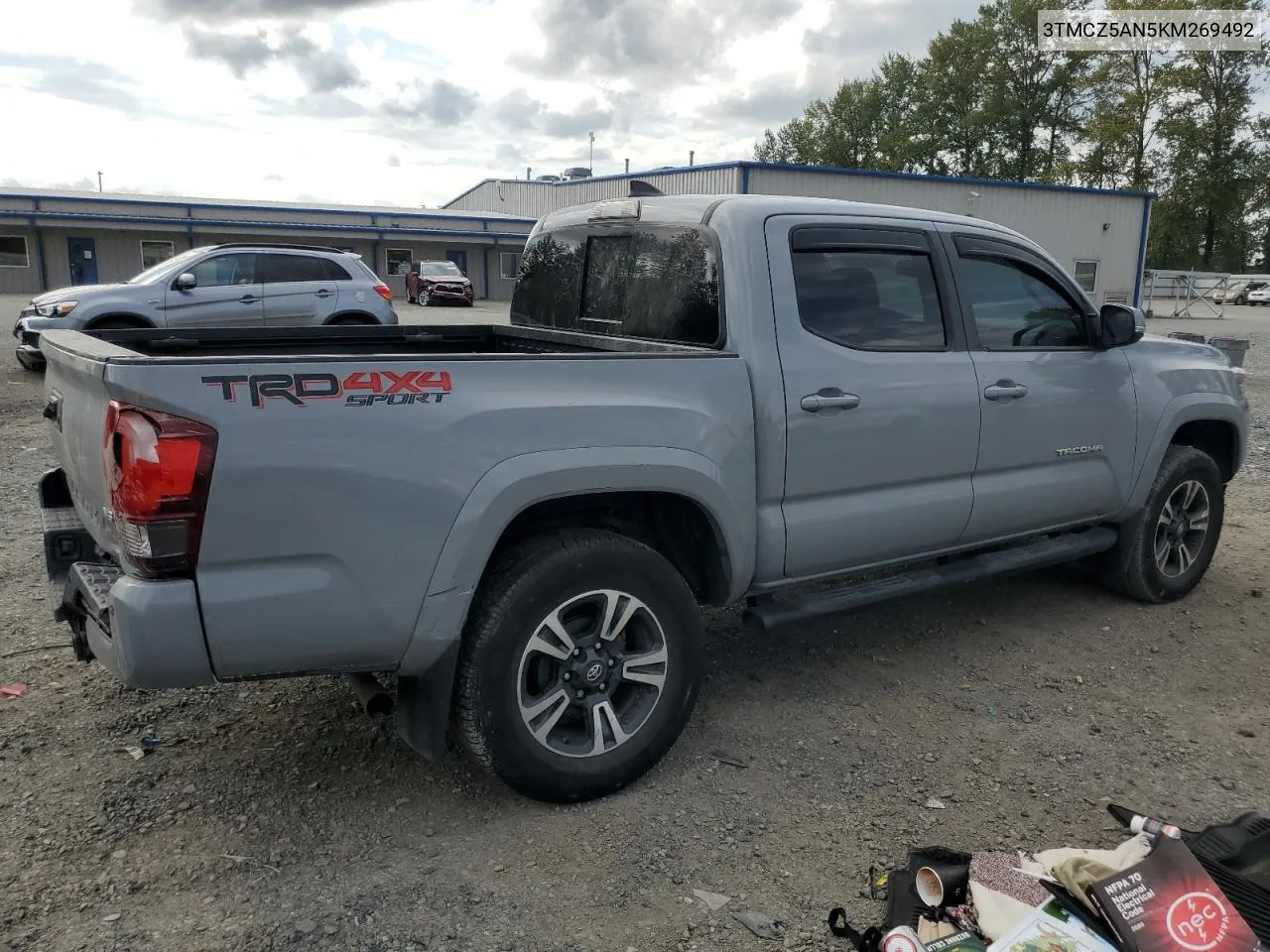 3TMCZ5AN5KM269492 2019 Toyota Tacoma Double Cab