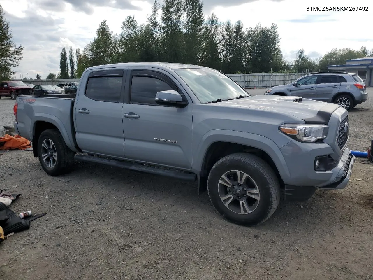 2019 Toyota Tacoma Double Cab VIN: 3TMCZ5AN5KM269492 Lot: 68520724