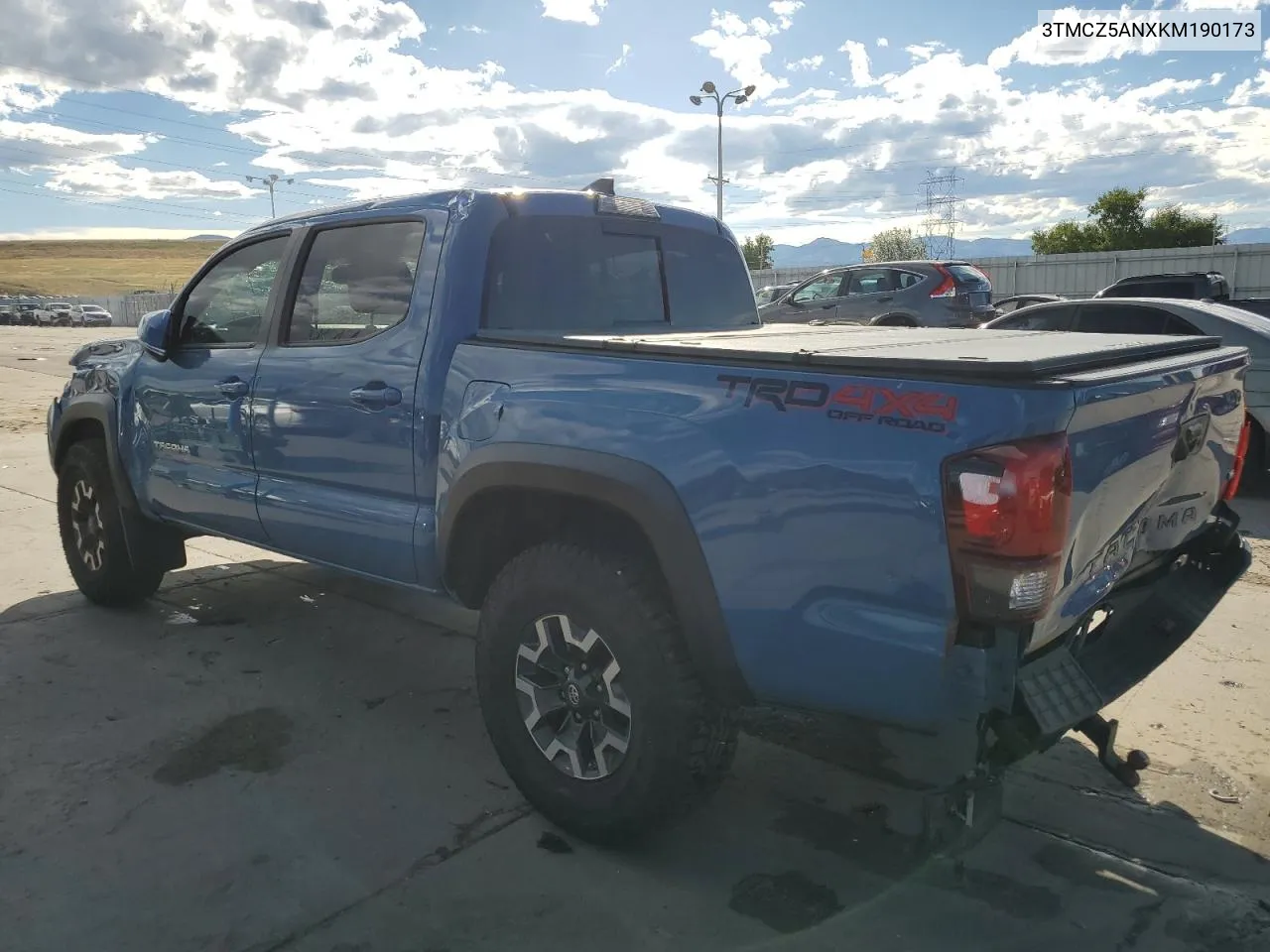 2019 Toyota Tacoma Double Cab VIN: 3TMCZ5ANXKM190173 Lot: 69012654