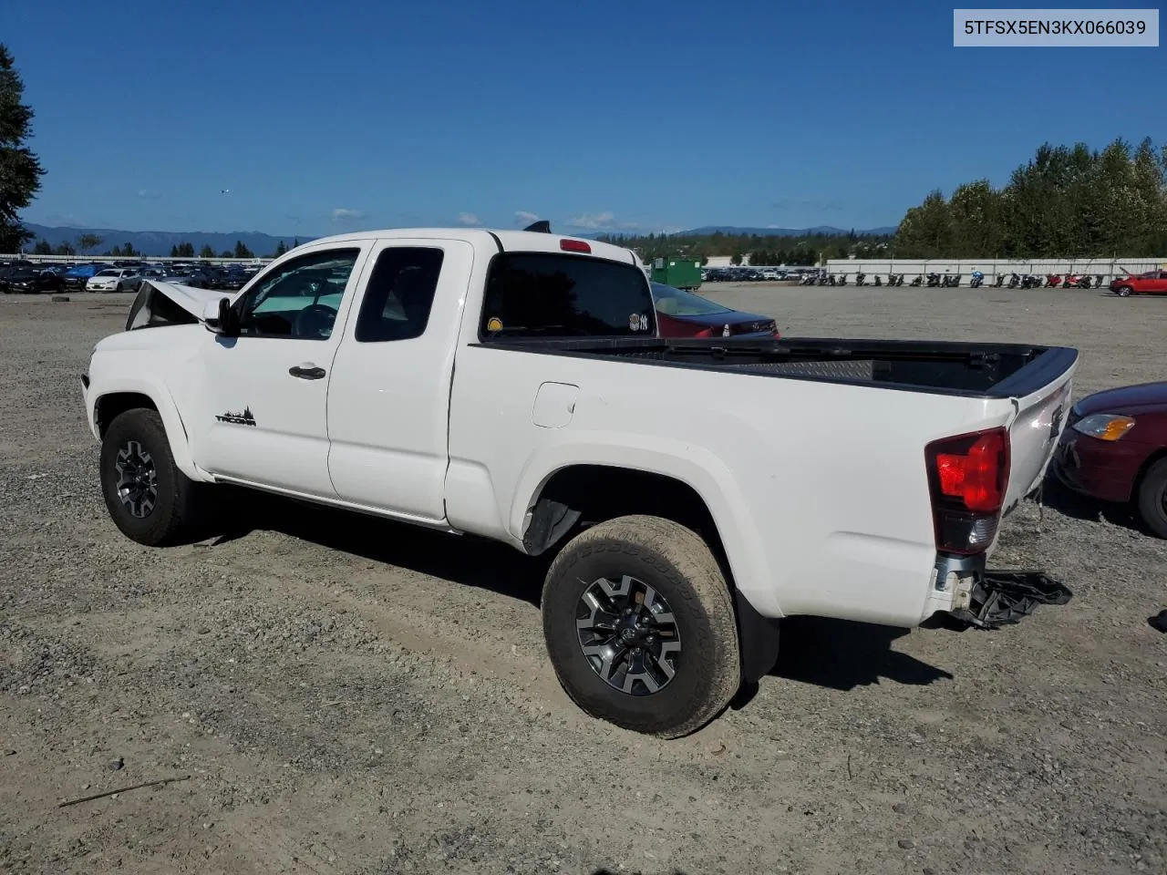 5TFSX5EN3KX066039 2019 Toyota Tacoma Access Cab