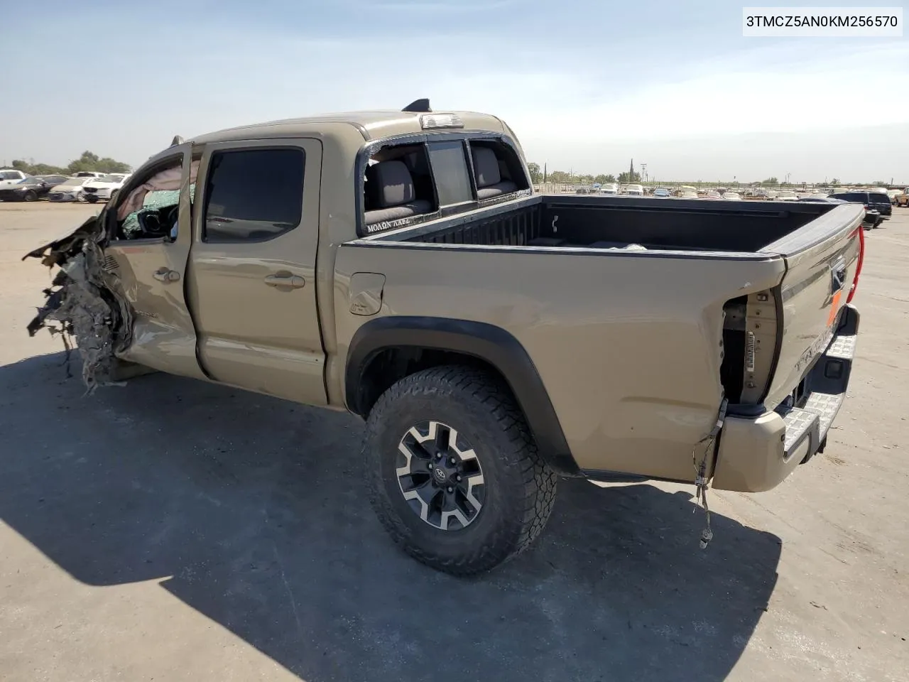 2019 Toyota Tacoma Double Cab VIN: 3TMCZ5AN0KM256570 Lot: 70001104