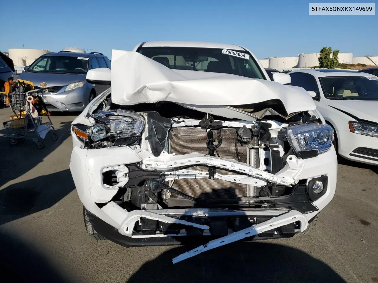 2019 Toyota Tacoma Double Cab VIN: 5TFAX5GNXKX149699 Lot: 70068064