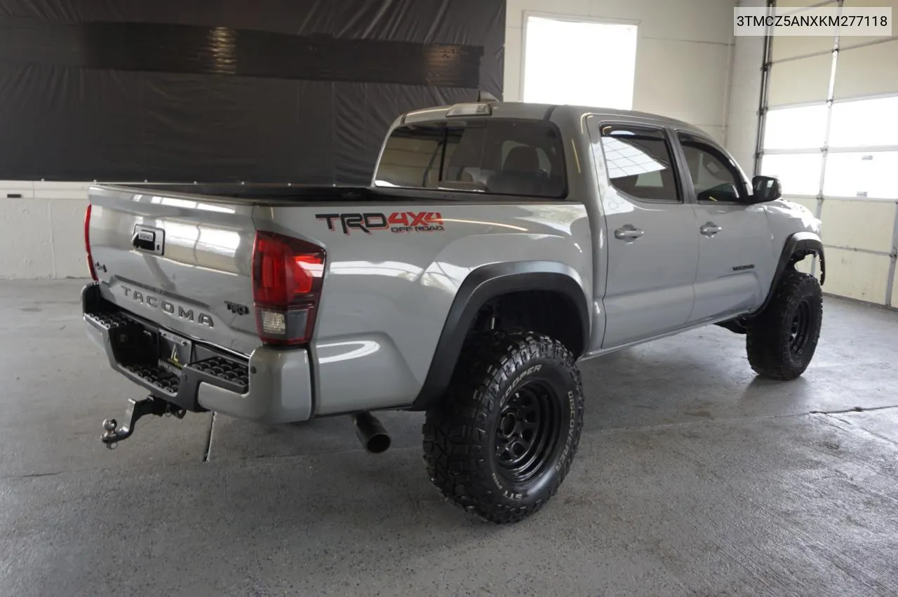 3TMCZ5ANXKM277118 2019 Toyota Tacoma Double Cab