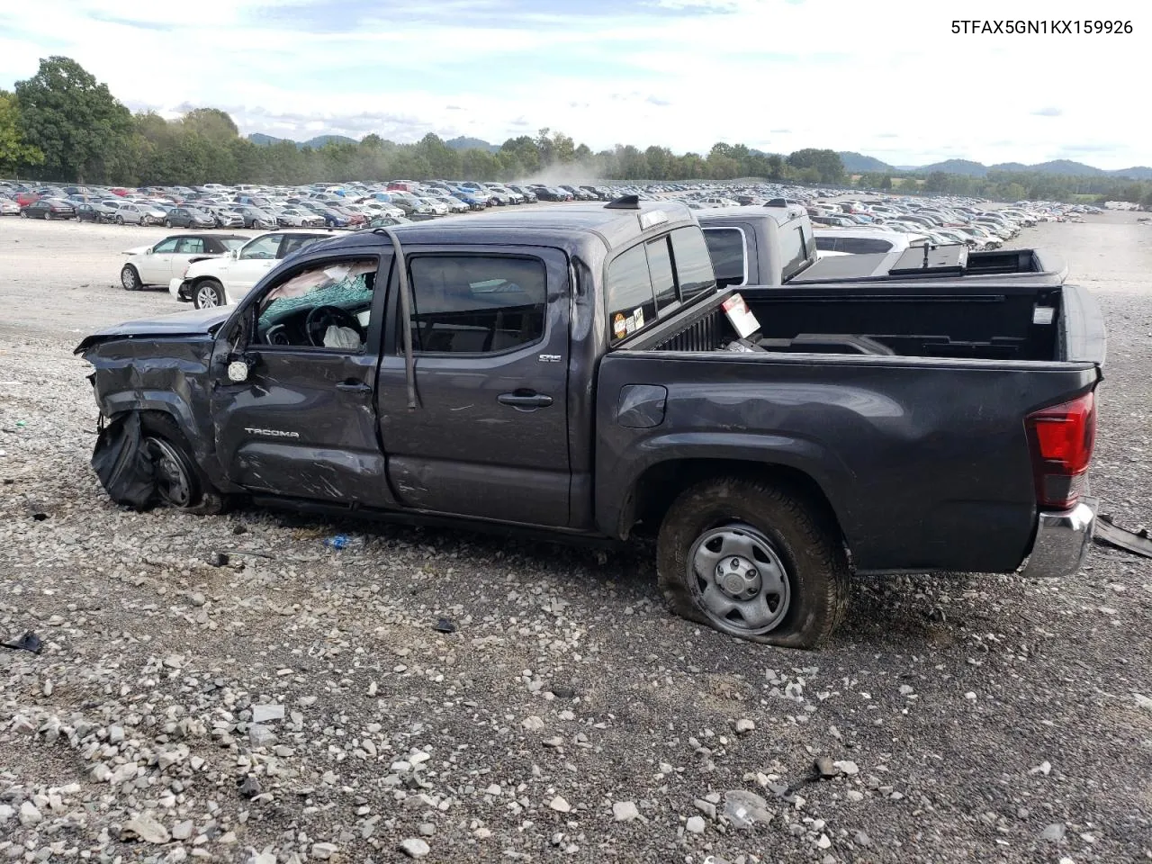 2019 Toyota Tacoma Double Cab VIN: 5TFAX5GN1KX159926 Lot: 70177954