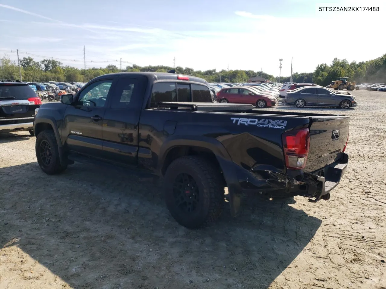 5TFSZ5AN2KX174488 2019 Toyota Tacoma Access Cab