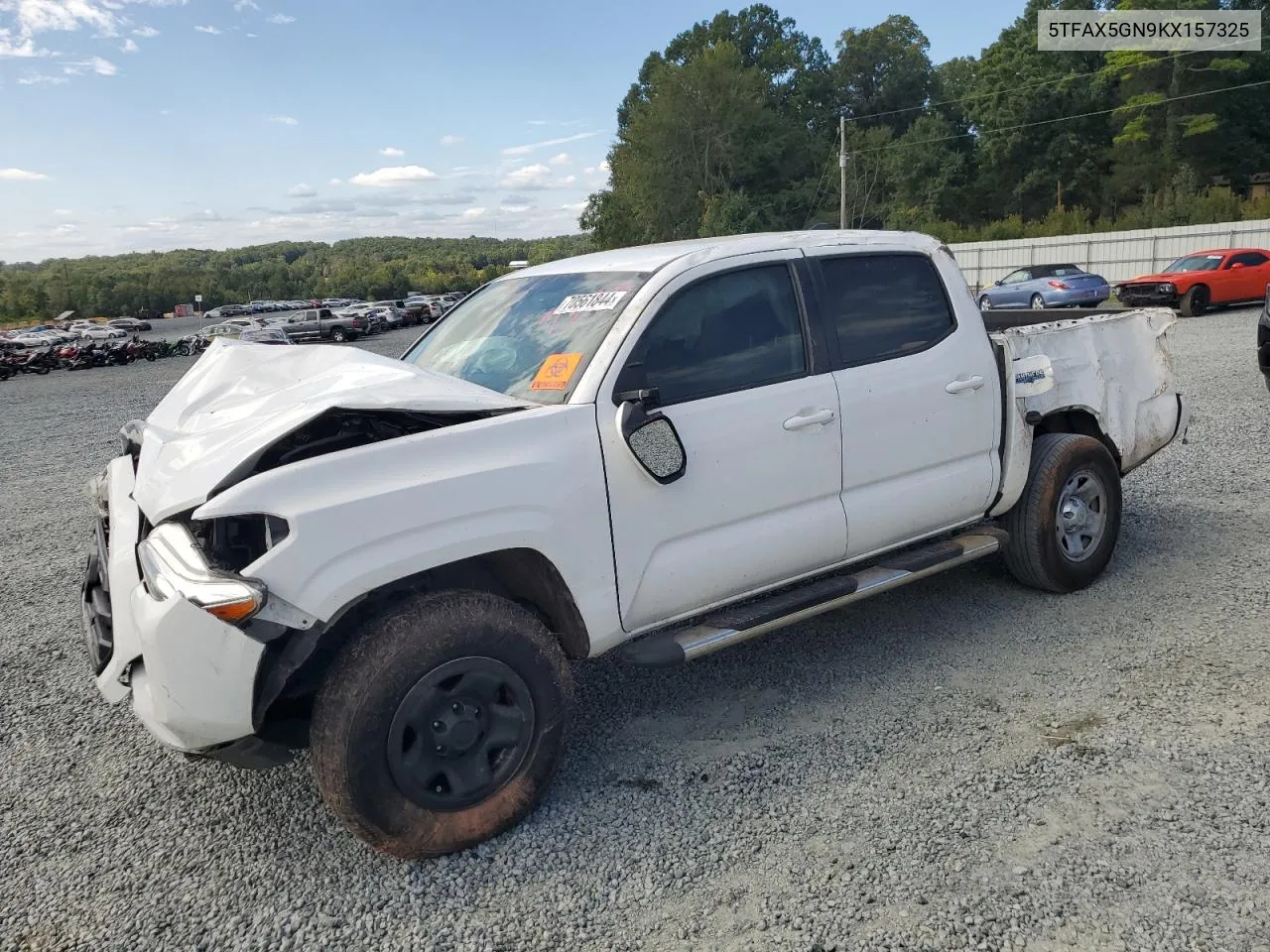 5TFAX5GN9KX157325 2019 Toyota Tacoma Double Cab