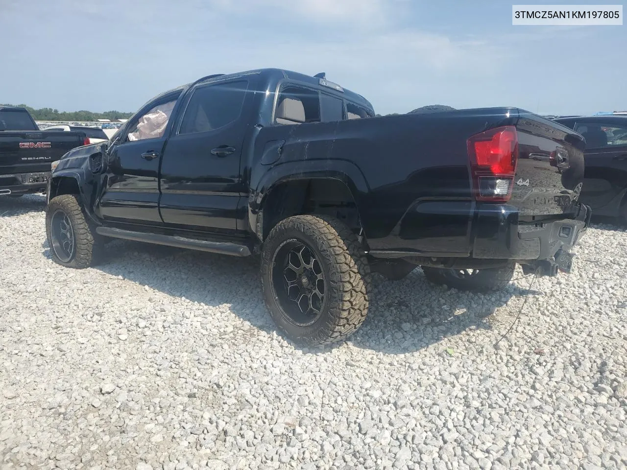 2019 Toyota Tacoma Double Cab VIN: 3TMCZ5AN1KM197805 Lot: 70750884