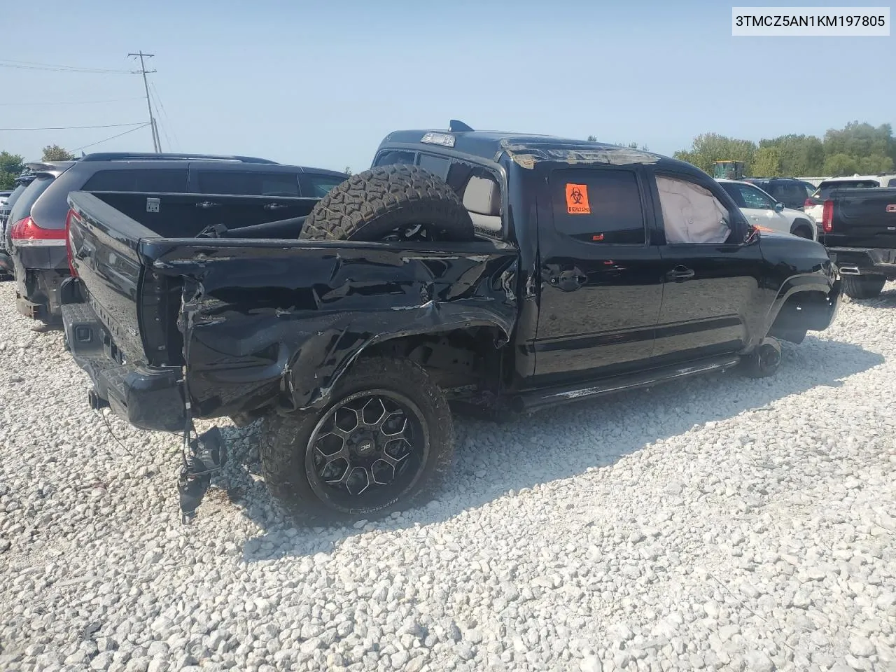 2019 Toyota Tacoma Double Cab VIN: 3TMCZ5AN1KM197805 Lot: 70750884